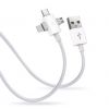 Кабель 3в1 USB на Type-C / Lightning / Micro USB (1.3 м) Білий