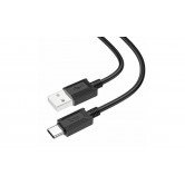 Кабель Hoco. X73 / Type-C - USB для смартфонів / Швидка зарядка 3 ампера / 1 метр / Чорний Кабель Hoco. X73 / Type-C - USB для смартфонів / Швидка зарядка 3 ампера / 1 метр / Чорний