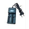 Заряджання для акумулятора HD-8991A / Зарядний пристрій 2 акумулятори. 14500/1634018560/26650 / Чорна