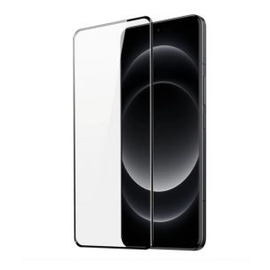 Захисне скло на смартфон Xiaomi 14 Ultra / Чорна рамка