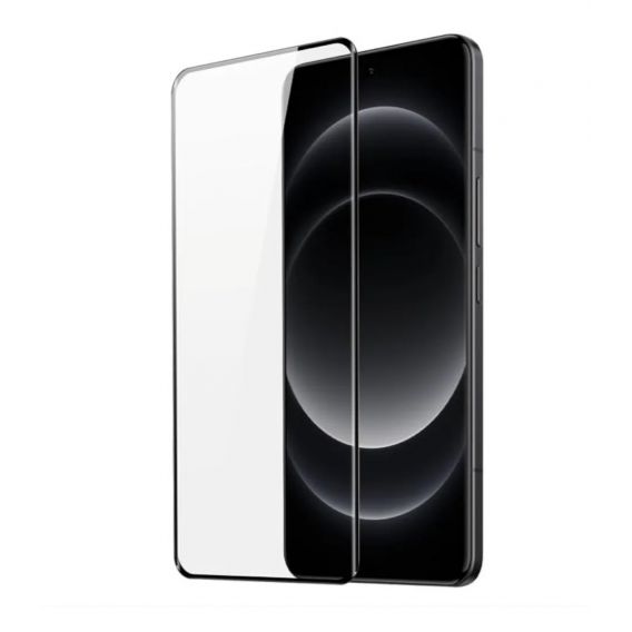 Захисне скло на смартфон Xiaomi 14 Ultra / Чорна рамка