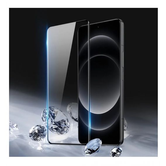 Захисне скло на смартфон Xiaomi 14 Ultra / Чорна рамка