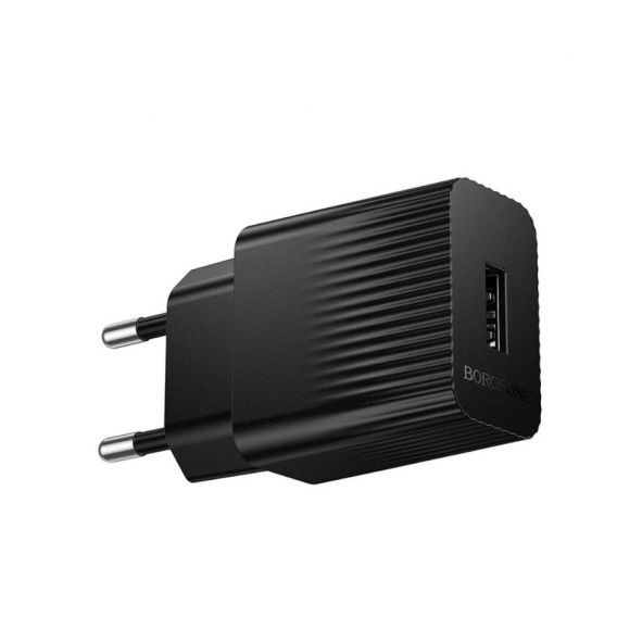 Оригінальний зарядний USB блок живлення Hoco C81A 5V 2.1 А Білий