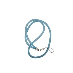 Шнурок на шию для телефону / Блакитний