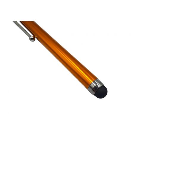 Стилус універсальний ємнісний з отвором для кріплення  / Помаранчевий