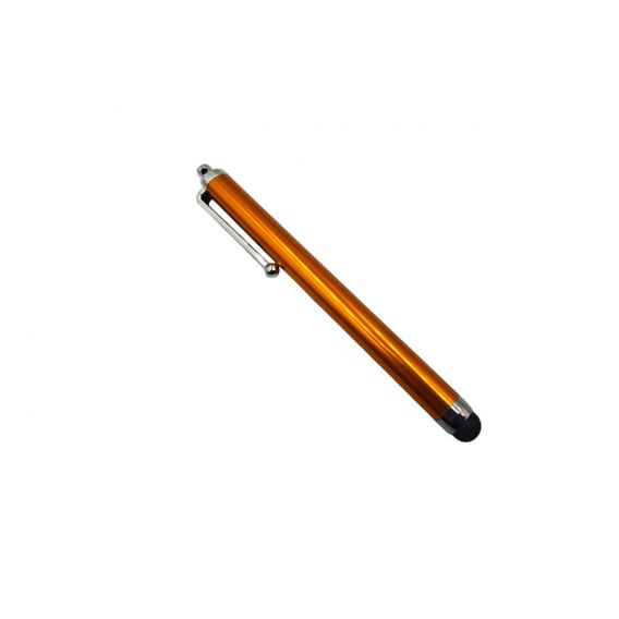 Стилус універсальний ємнісний з отвором для кріплення  / Помаранчевий