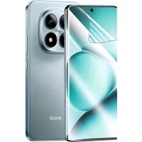 Гідрогелева захисна плівка для смартфону Xiaomi Redmi Note 13 Pro Plus 5G / Прозора