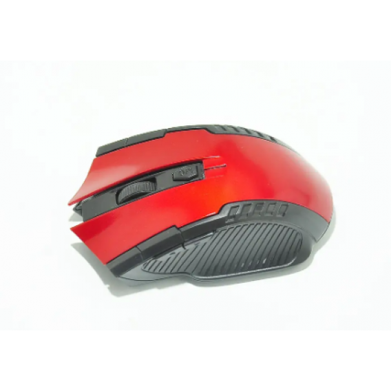 Бездротова мишка Wireless Mouse G-698 / Комп'ютерна мишка бездротовий 2.4GHz / Чорний + Червоний