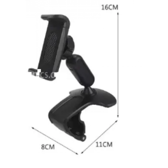 Автомобільний тримач для телефону HOLDER car Dashboard (8053) 4-6.2 дюймів /підставка для смартфону /Чорний