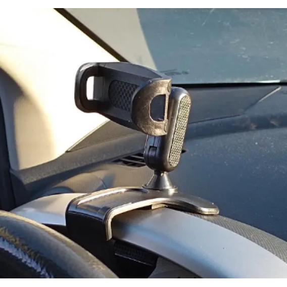Автомобільний тримач для телефону HOLDER car Dashboard (8053) 4-6.2 дюймів /підставка для смартфону /Чорний