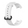 Ремінець силіконовий для розумних годинників Xiaomi Redmi Watch 2 Lite / 20 мм. / Білий