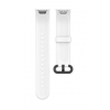 Ремінець силіконовий для розумних годинників Xiaomi Redmi Watch 2 Lite / 20 мм. / Білий