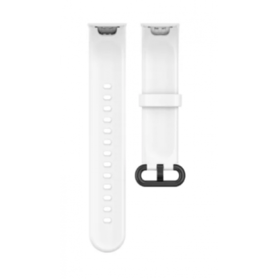 Ремінець силіконовий для розумних годинників Xiaomi Redmi Watch 2 Lite / 20 мм. / Білий