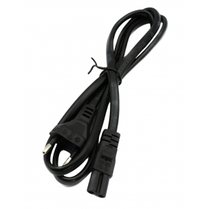 Кабель (шнур) живлення для радіоприймачів / 1.2м / Чорний