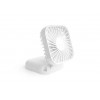 Міні вентилятор акумуляторний, складний із шнурком на шию \ Білий