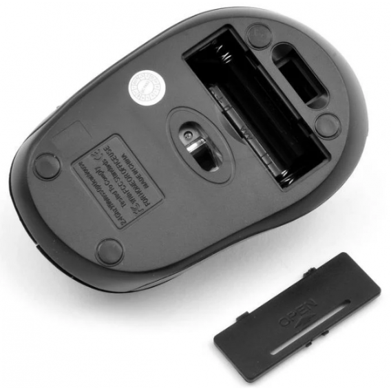 Бездротова мишка Wireless Mouse G-108 / Комп'ютерна мишка бездротова 2.4GHz / Чорний- Темно Сірий