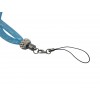 Шнурок на шию для телефону / Блакитний