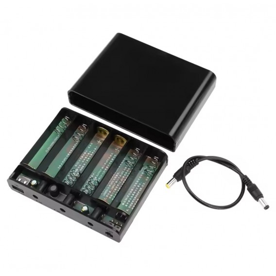 Безперебійне живлення для роутерів та інших пристроїв (USB) на 6шт. акумуляторів 18650 ( без акумуляторів)