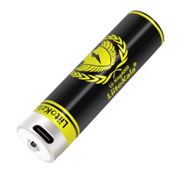 Акумулятор li-ion LitoKala 4000 mAh (з зарядкою Type-c і функцією power bank)