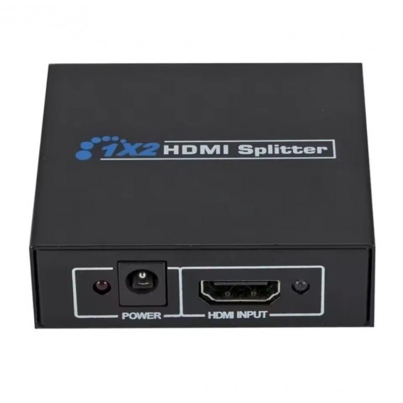 HDMI розгалужувач на 2 порти HDMI SPLITTER 1 in 2 / Чорний