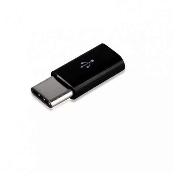 Перехідник з TYPE-C на Micro для смартфонів та інших пристроїв Чорний