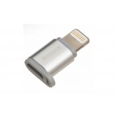 Переходник REMAX RA-USB2 с Lightning на Micro для смартфонов и других устройств / Серый Переходник REMAX RA-USB2 с Lightning на Micro для смартфонов и других устройств / Серый