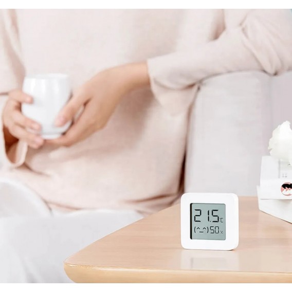 Термометр-гігрометр Xiaomi Mijia Bluetooth Thermometer 2 / Білий