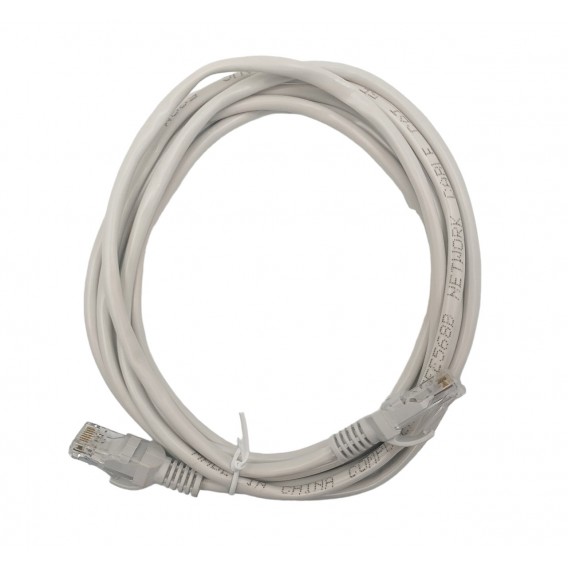 Кабель патч-корд LAN - LAN для інтернету / 5 метрів / Сірий