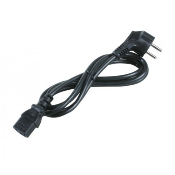 Мережевий кабель живлення 220V для монітора/комп'ютера із заземленням 500-1000W 1.2м