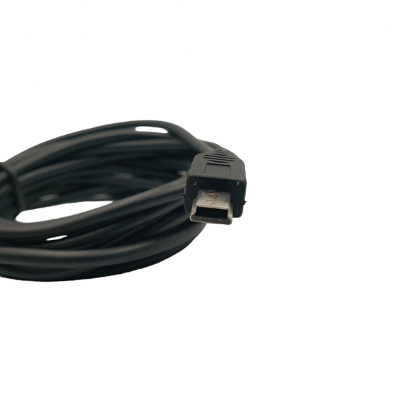 Кабель Mini - USB для плеєрів, колонок, відеореєстраторів / 1 метр / Чорний