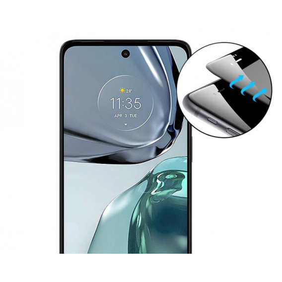 Загартоване захисне скло на Motorola Moto G54 5D Чорне