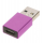Переходник USB 3.0 TU001 / USB-Type-C / Металлический / Розовый