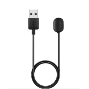 Магнитный USB кабель A1712 на часы Xiaomi Huami Amazfit Cor 2 / Xiaomi Huami Amazfit Midong / 100 см / Черный