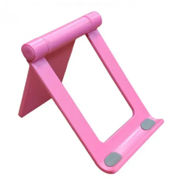 Тримач для телефону L 302 / Підставка настільна / Складна підставка / Розовий