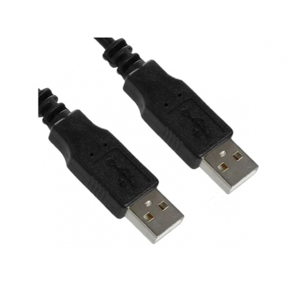 Кабель USB type A - USB type A Cable / Кабель USB-USB / 1.5 метра / Чорний