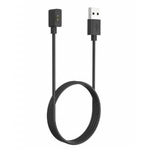 Магнитный USB кабель для зарядки смарт-часов Watch 3 Lite/ Watch 3 Active/ Watch Band 2 / 60 см. / Черный
