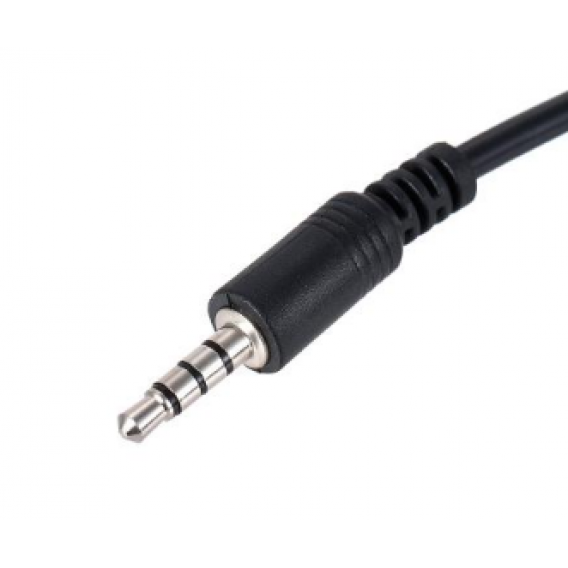 Перехідник у машину AUX USB / Чорний