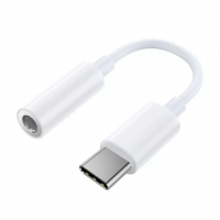 Переходник с Type-C на аудио 3.5 mm для Iphone16, 16 Pro, 16 Pro Max, 16 Plus / Белый