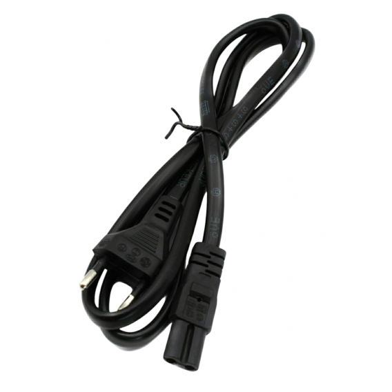 Кабель (шнур) живлення для радіоприймачів / 1.2м / Чорний