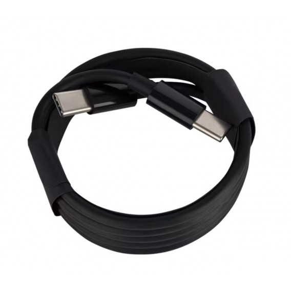 Кабель для захищених смартфонів (PD 30W) Type-C - Type-C (конектор 10 mm.) 1 метр \ Чорний