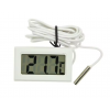 Термометр TPM-10 з виносним датчиком температури для акваріума \ Білий