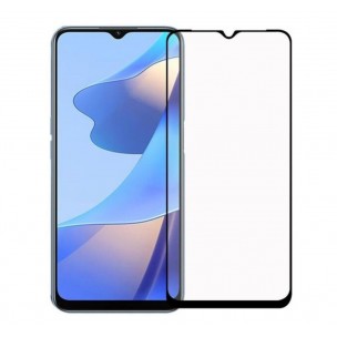 Защитное стекло на смартфон Oppо A54S / Черная рамка