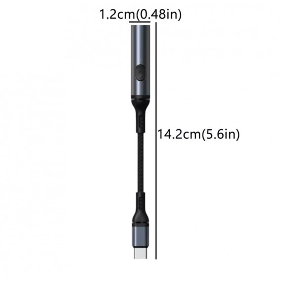 Перехідник Type-c - Прикурювач для lphone 15, lphone16