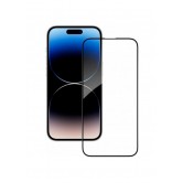 Загартоване скло на Iphone 14 / Повне покриття / Чорна рамка Загартоване скло на Iphone 14 / Повне покриття / Чорна рамка