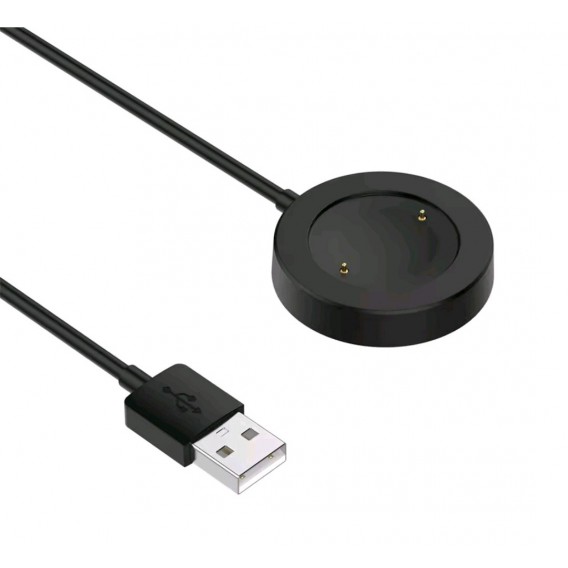 Магнітний USB кабель на смарт-годинник Honor Watch 5, GS4 / 100 см. / Чорний