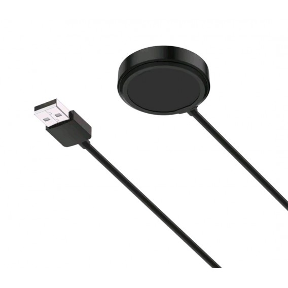 Магнітний USB кабель на смарт-годинник Honor Watch 5, GS4 / 100 см. / Чорний