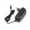 Мережевий зарядний пристрій / Зарядка / 12V 1A / AC/DC / Чорний