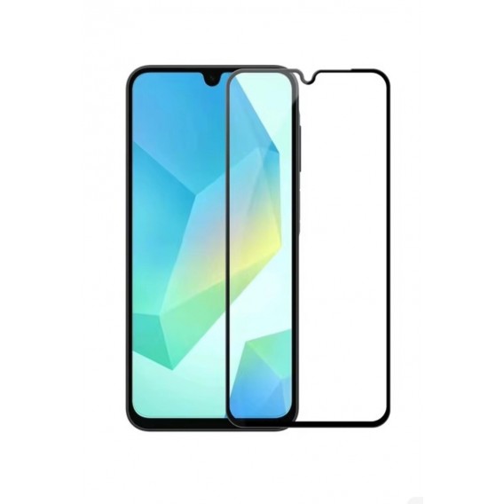 Захисне скло на Samsung Galaxy A16 / Чорна рамка