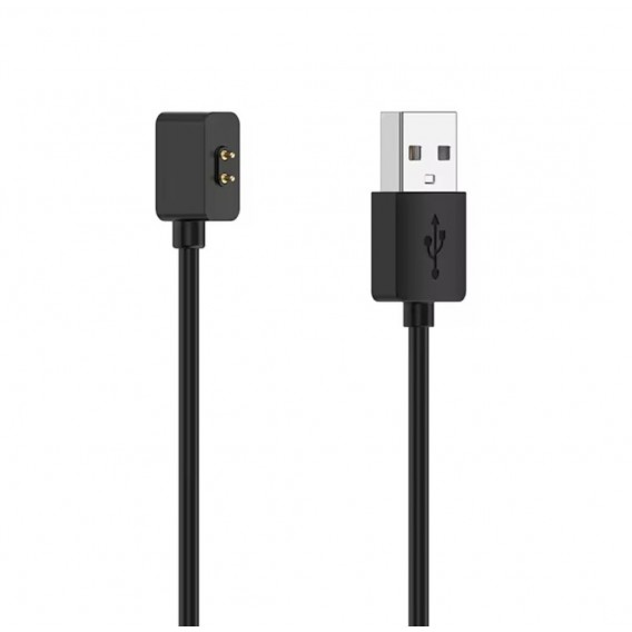 Магнітний USB кабель для зарядки фітнес браслета Xiaomi Mi Band 10 \ 60см. \ Чорний