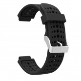 Силіконовий ремінець для Garmin Forerunner 735XT / 235 / 630 Чорний Силіконовий ремінець для Garmin Forerunner 735XT / 235 / 630 Чорний